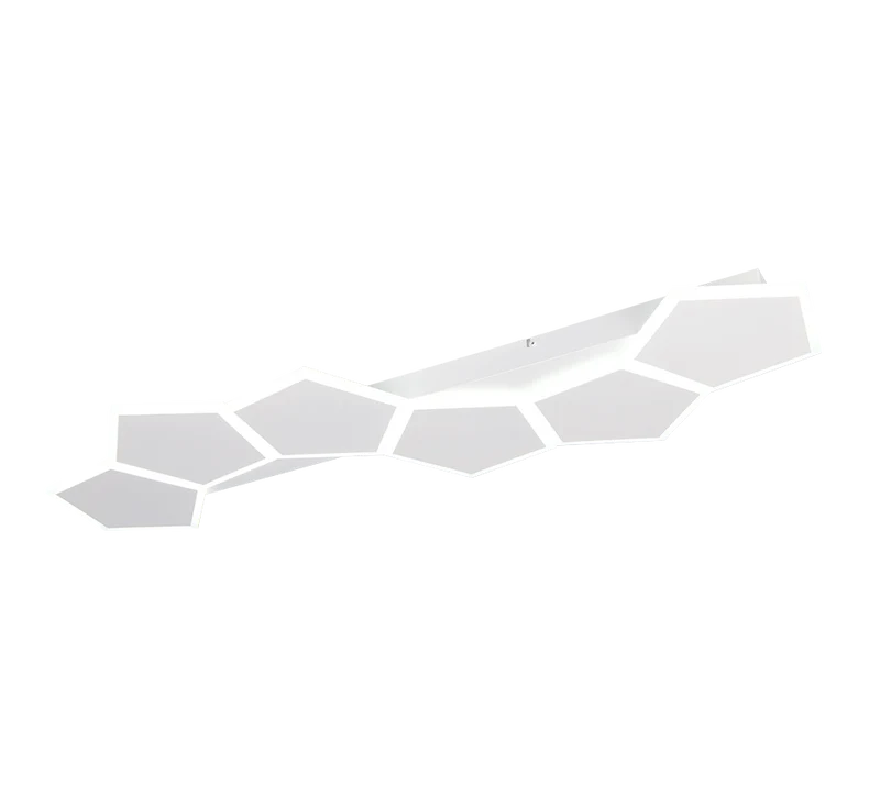 Plafón de techo Trio Zaya grande LED blanco mate CCT 99cm 636819631