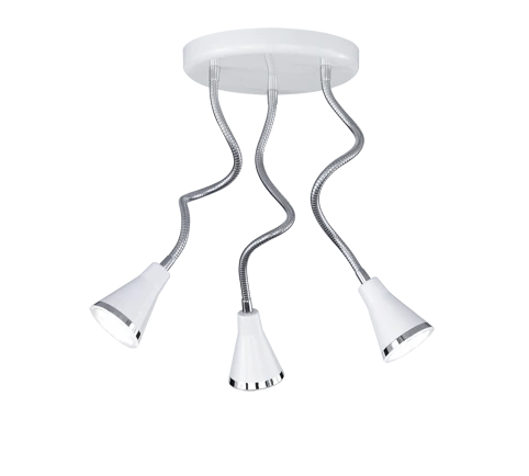 Foco de techo Trio Arras LED 3 luces blanco R62713101