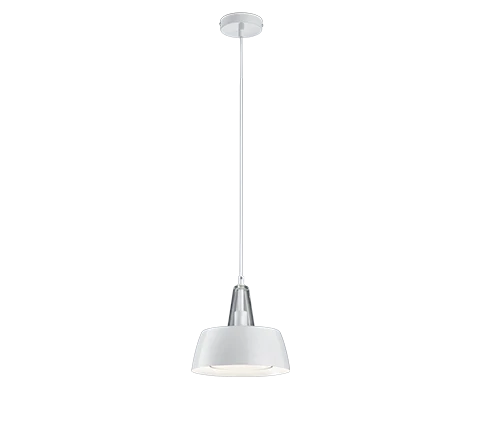 Lámpara colgante Trio Cantus blanco 309600101