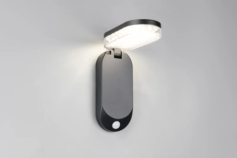 Aplique de exterior Trio Lagoas negro R23176102