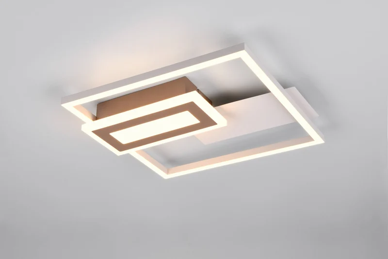 Plafón de techo Trio Spiro gris cálido R67862176