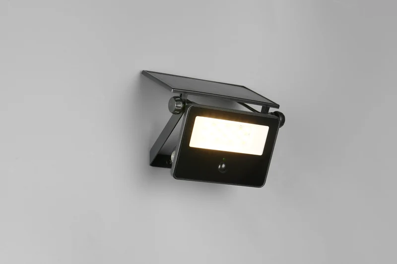 Aplique de exterior Trio Moura negro mate R22109132