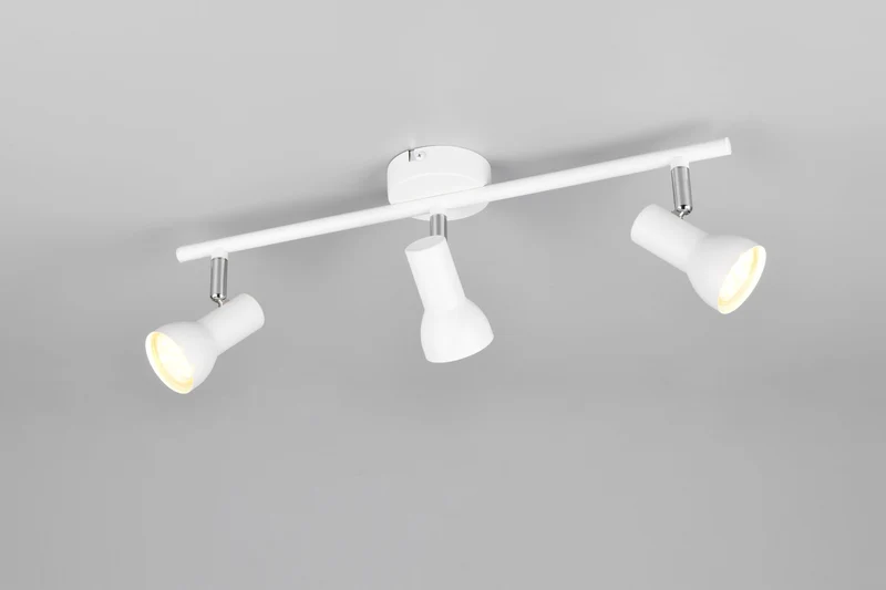 Foco Trio Cantar 3 luces blanco mate 45,5cm R81793031