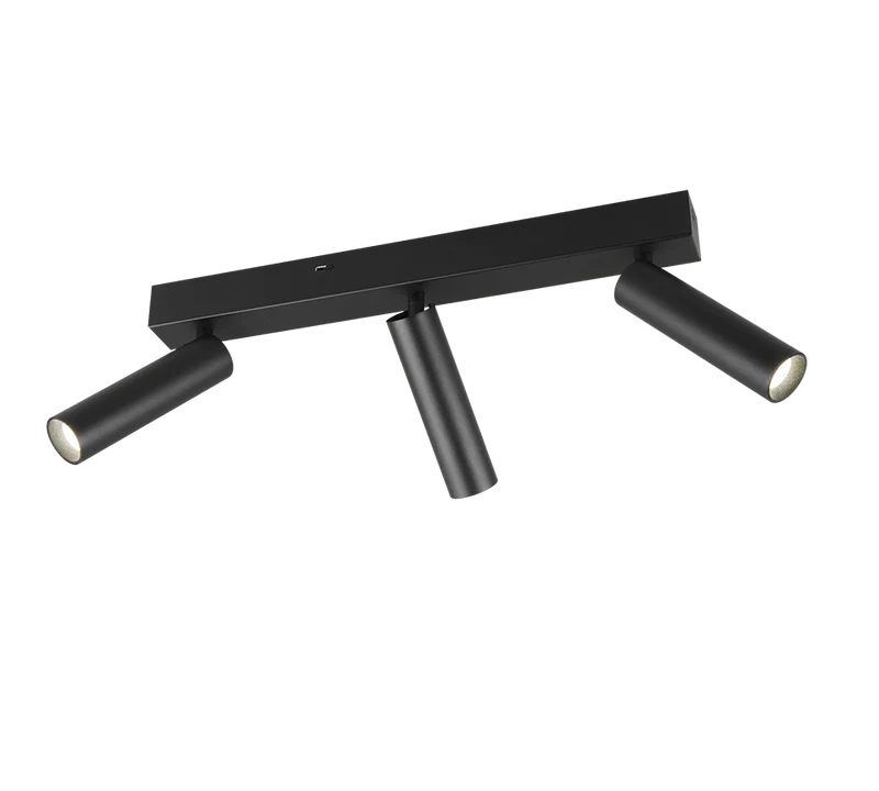 Foco Trio Ambala LED negro mate 44cm 849210332