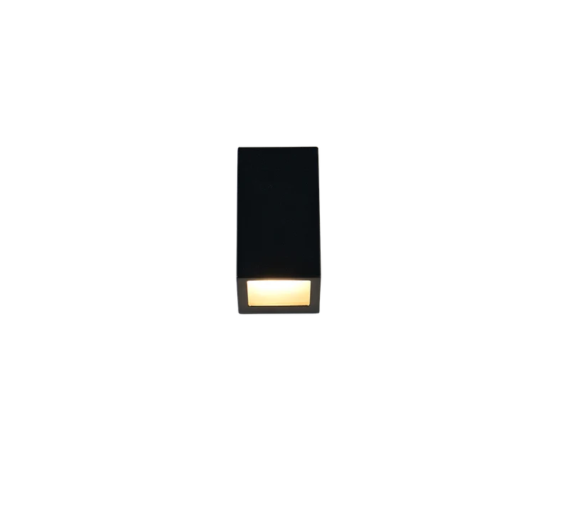 Aplique de exterior Trio Braga LED negro mate 3000K IP44 R26971632