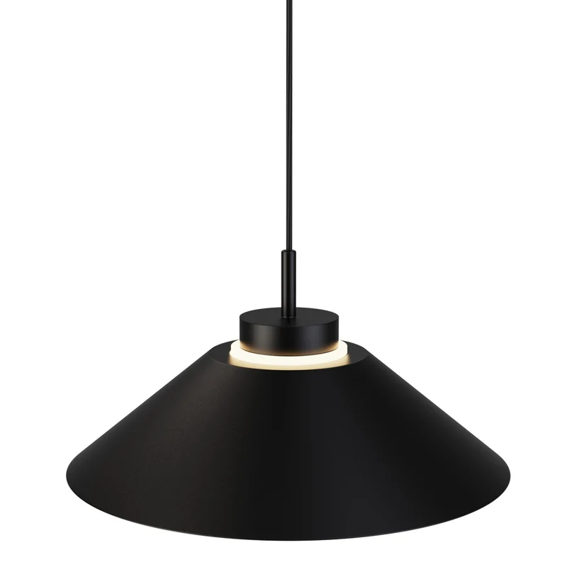 Lámpara de techo colgante Sulion Carmen LED metal CCT Ø45cm 9W