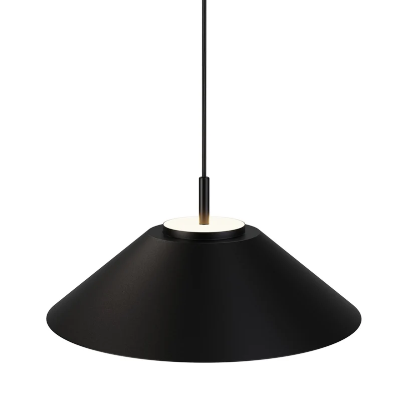 Lámpara de techo colgante Sulion Valentina LED metal CCT Ø45cm 18W