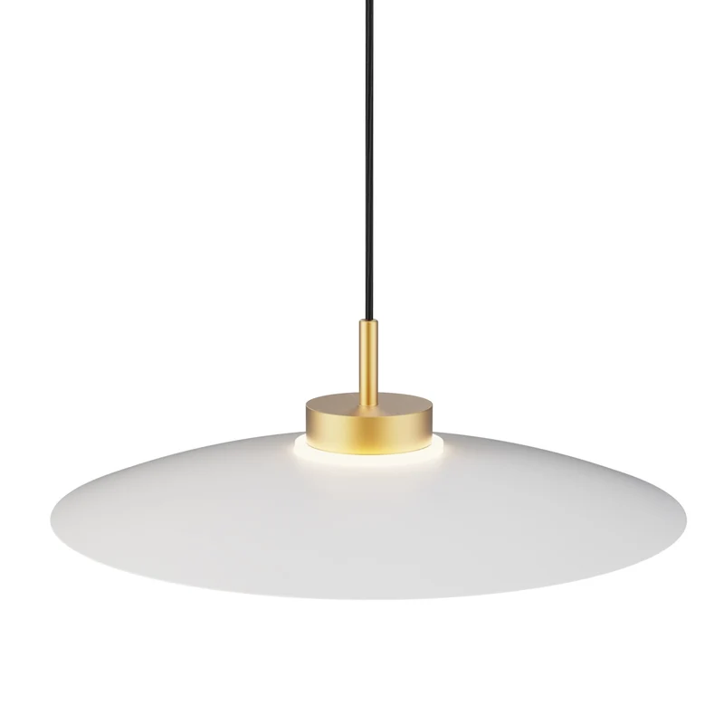 Lámpara de techo colgante Sulion Carmen LED metal CCT Ø50cm 9W