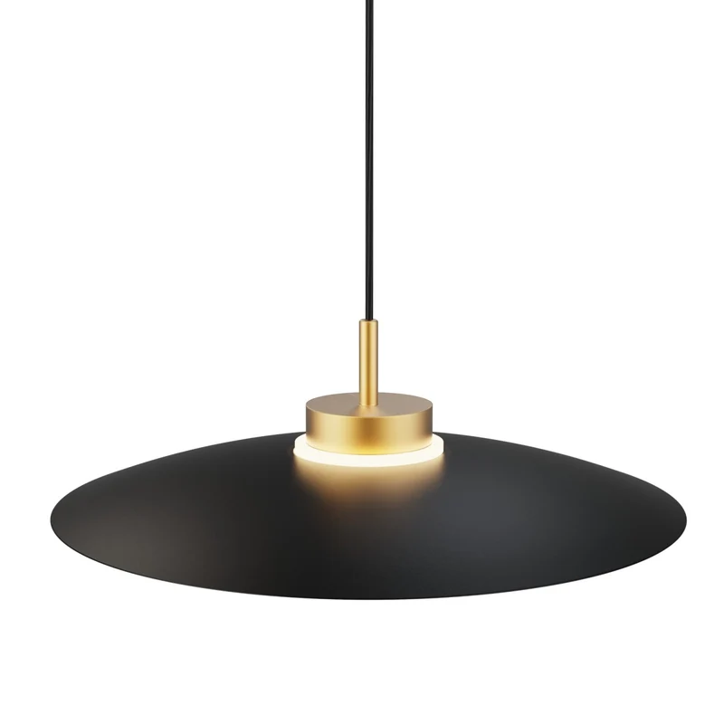 Lámpara de techo colgante Sulion Carmen LED metal CCT Ø50cm 9W