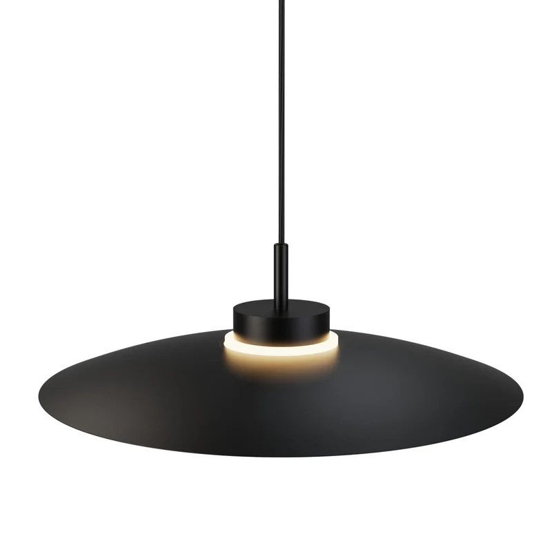 Lámpara de techo colgante Sulion Carmen LED metal CCT Ø50cm 9W
