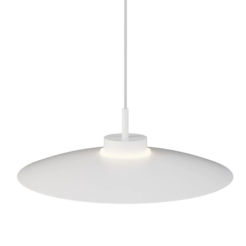 Lámpara de techo colgante Sulion Carmen LED metal CCT Ø50cm 9W