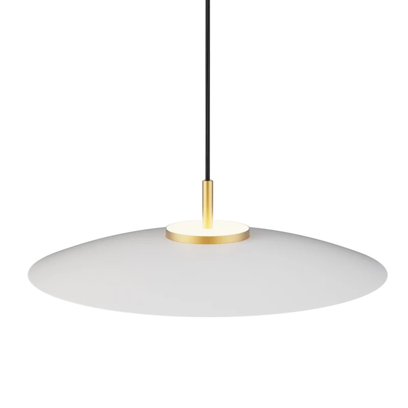 Lámpara de techo colgante Sulion Valentina LED metal CCT Ø50cm 18W