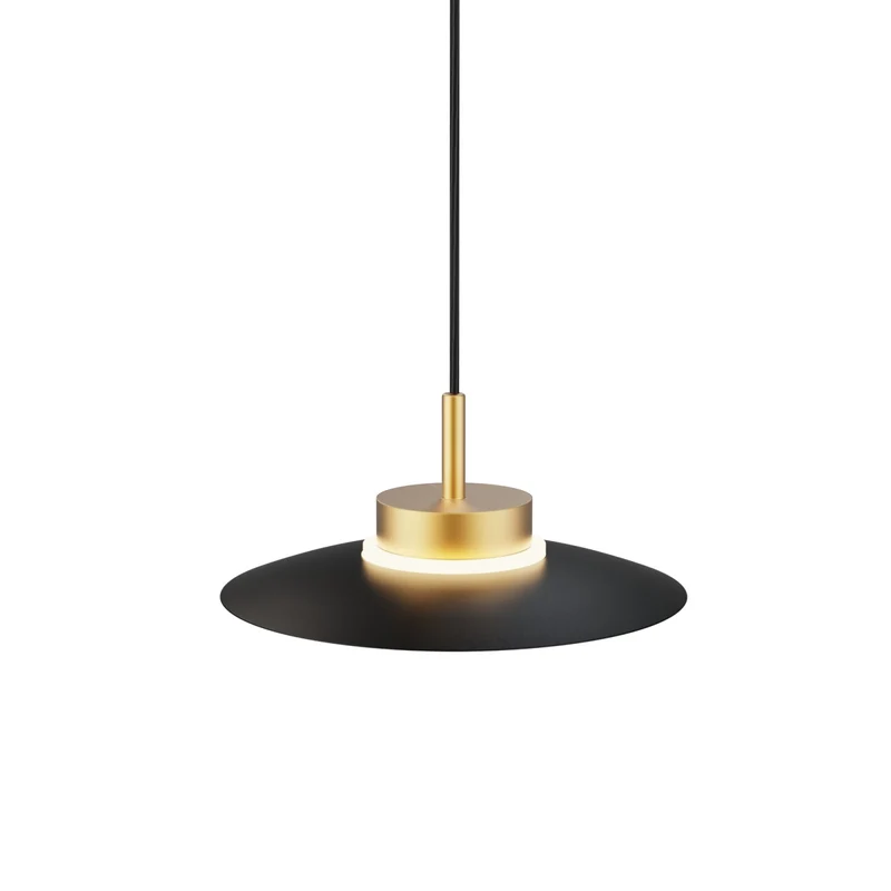 Lámpara de techo colgante Sulion Carmen LED metal CCT Ø30cm 9W