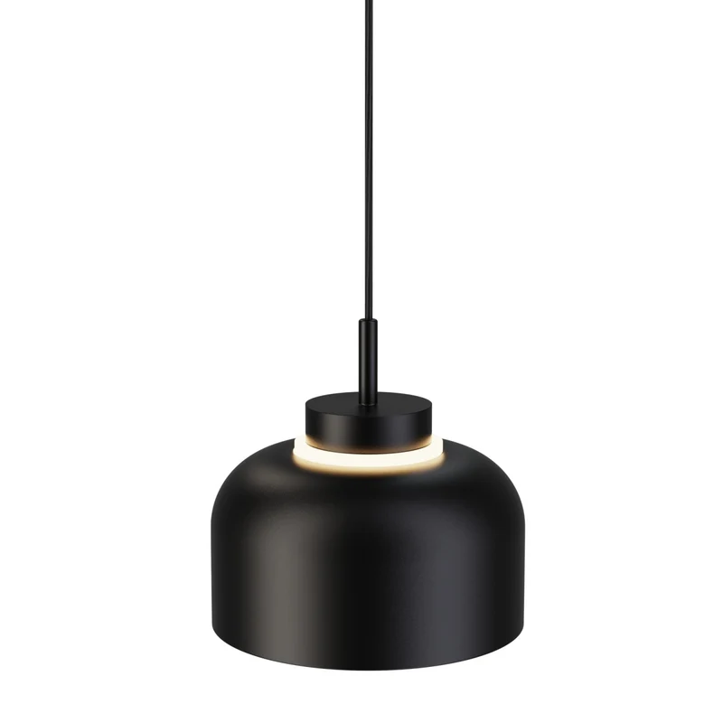 Lámpara de techo colgante Sulion Carmen LED metal CCT Ø25cm 9W