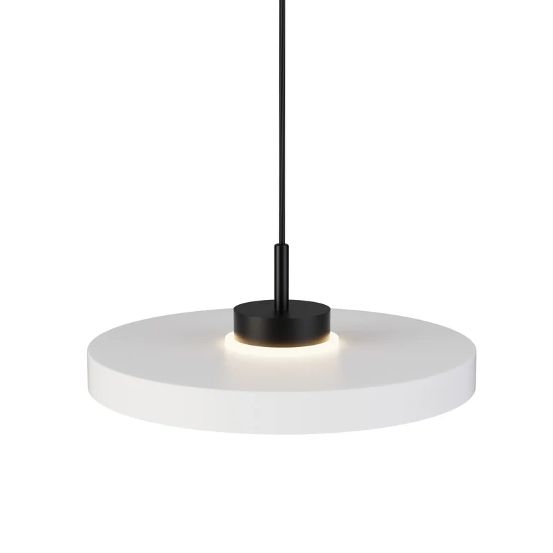 Lámpara de techo colgante Sulion Carmen LED metal CCT Ø40cm 9W