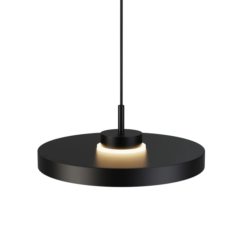 Lámpara de techo colgante Sulion Carmen LED metal CCT Ø40cm 9W