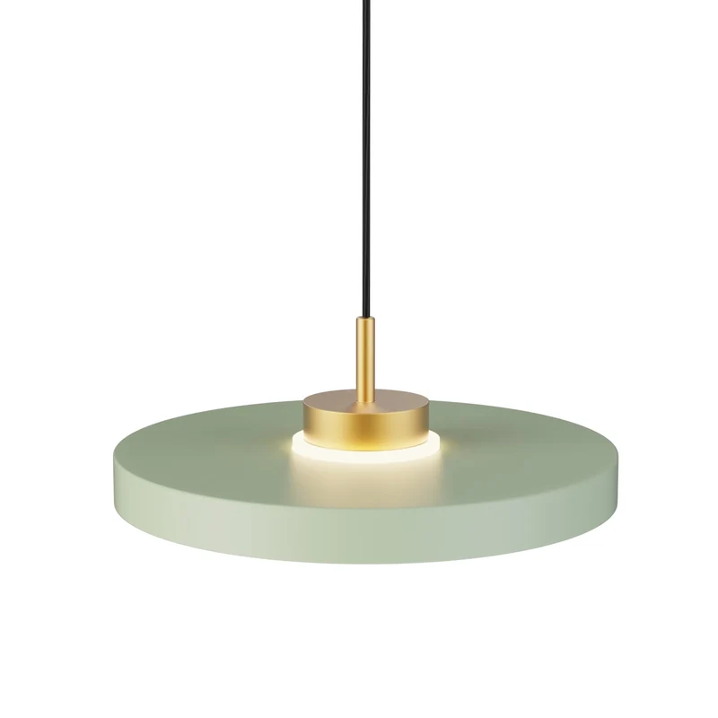 Lámpara de techo colgante Sulion Carmen LED metal CCT Ø40cm 9W