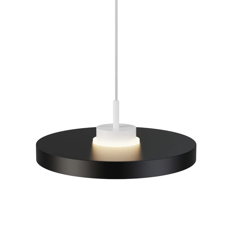 Lámpara de techo colgante Sulion Carmen LED metal CCT Ø40cm 9W