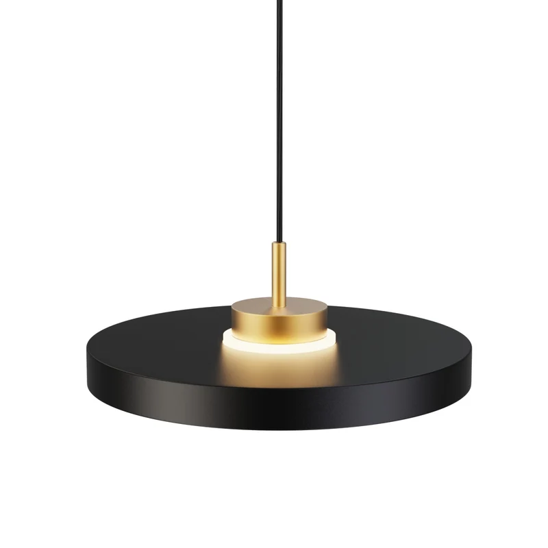 Lámpara de techo colgante Sulion Carmen LED metal CCT Ø40cm 9W