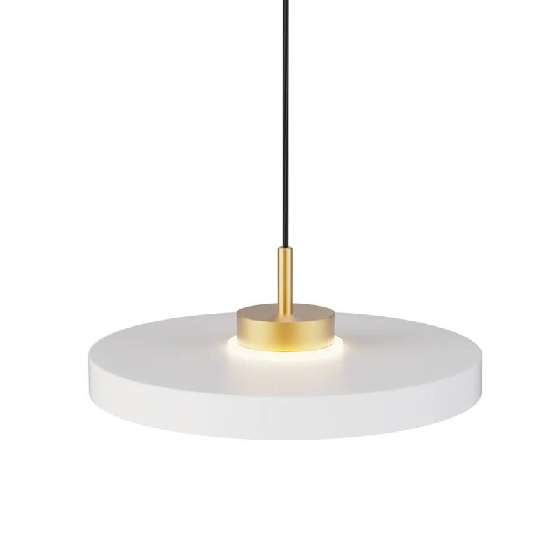 Lámpara de techo colgante Sulion Carmen LED metal CCT Ø40cm 9W