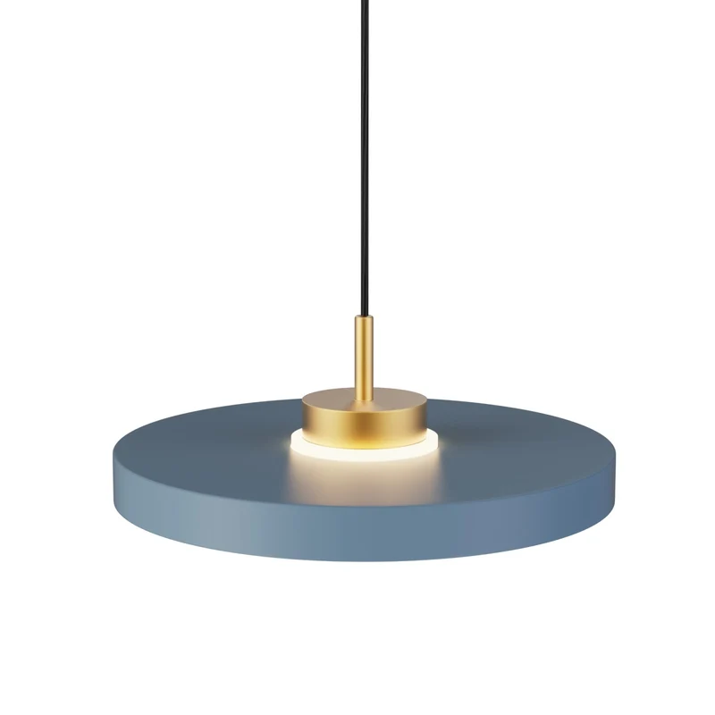 Lámpara de techo colgante Sulion Carmen LED metal CCT Ø40cm 9W
