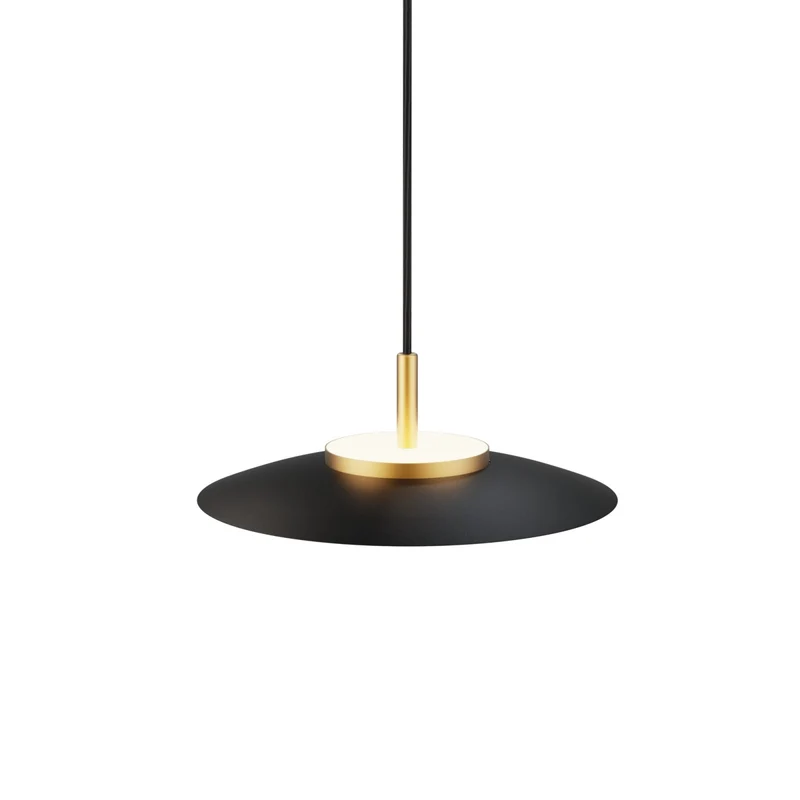 Lámpara de techo colgante Sulion Valentina LED metal CCT Ø30cm 18W
