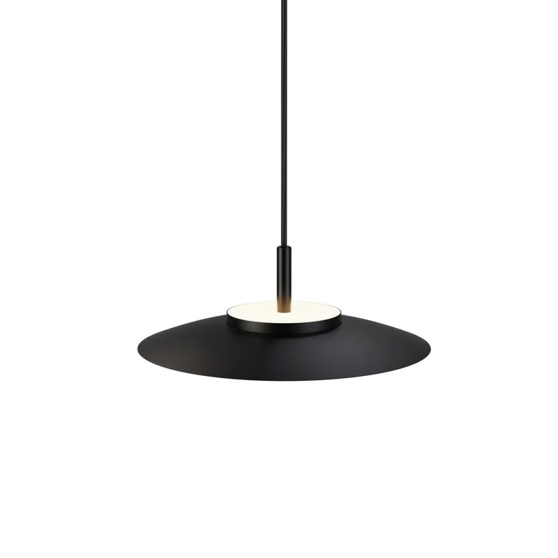 Lámpara de techo colgante Sulion Valentina LED metal CCT Ø30cm 18W