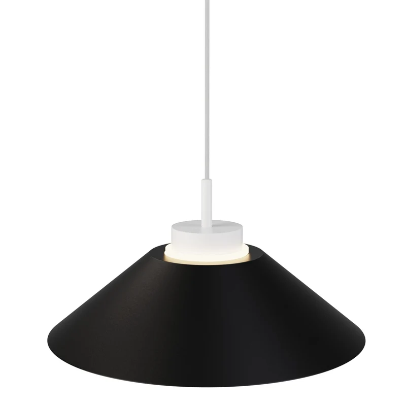 Lámpara de techo colgante Sulion Carmen LED metal CCT Ø45cm 9W