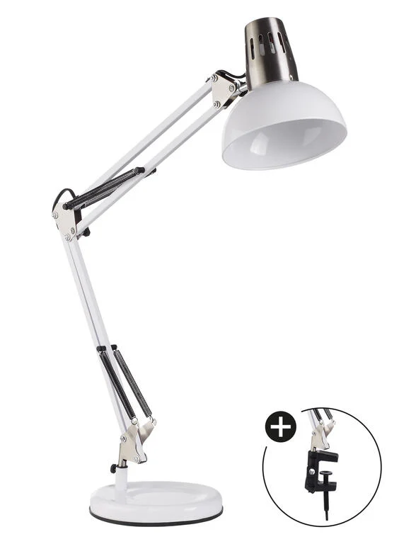 Lámpara de sobremesa MDC Artic blanco cromo 20W 577938101