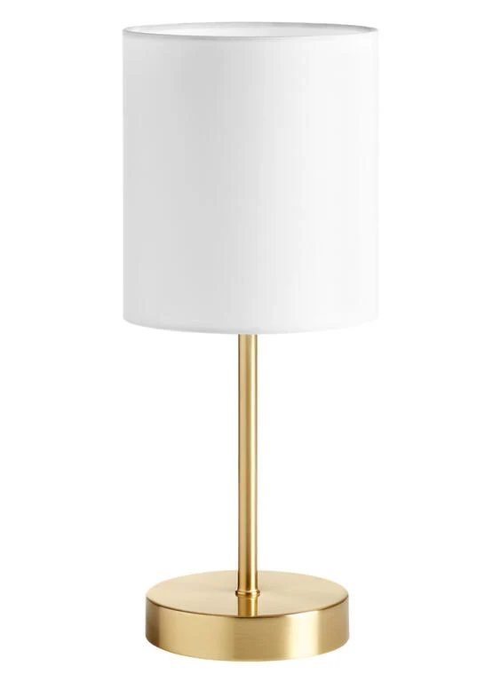 Lámpara de sobremesa MDC latón blanco 589216104