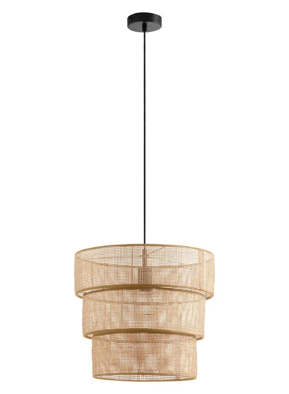 Lámpara colgante MDC madera natural 589195501