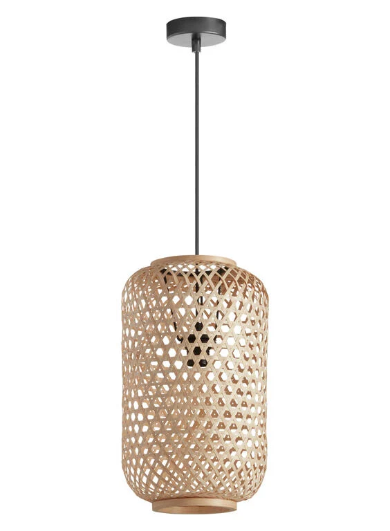 Lámpara colgante MDC madera natural 580225501