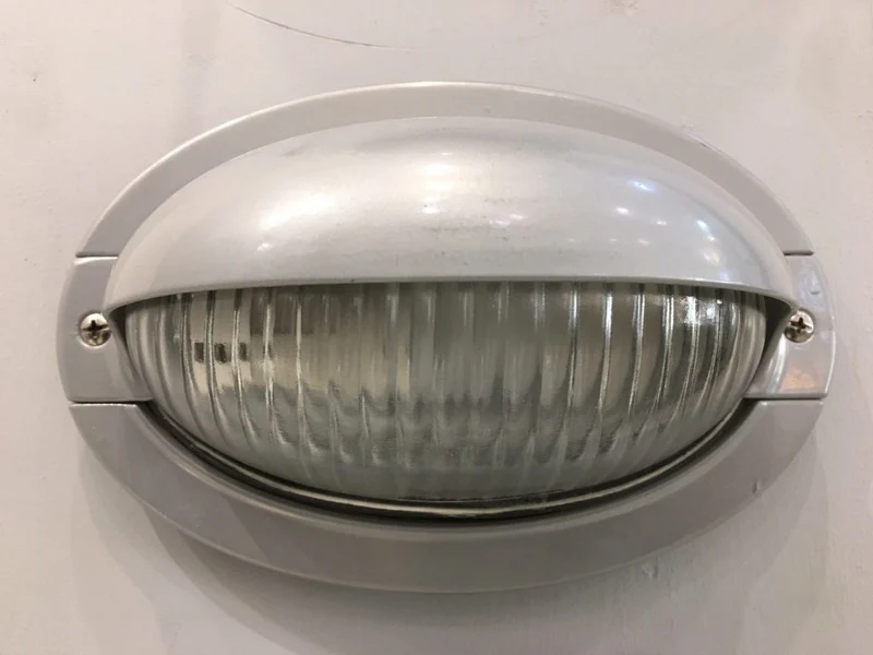 Faro Aplique de exterior aluminio gris 73161