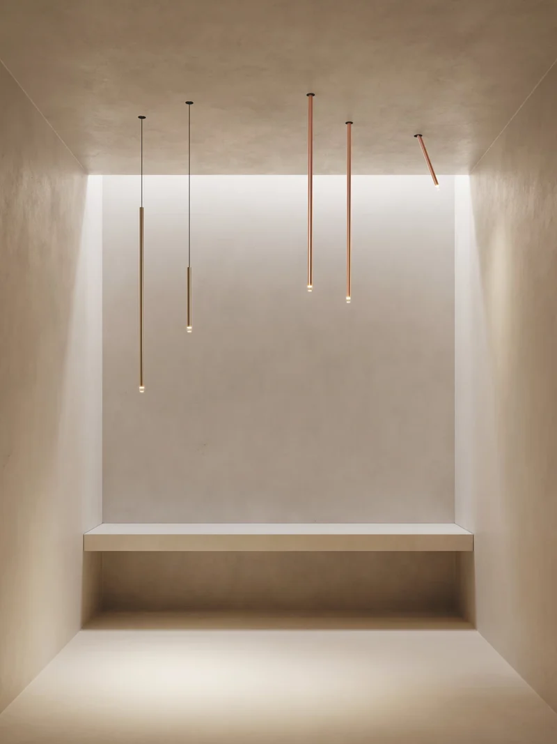 A-TUBE NANO SWING GRANDE CEILING Negro Mate 3000K
