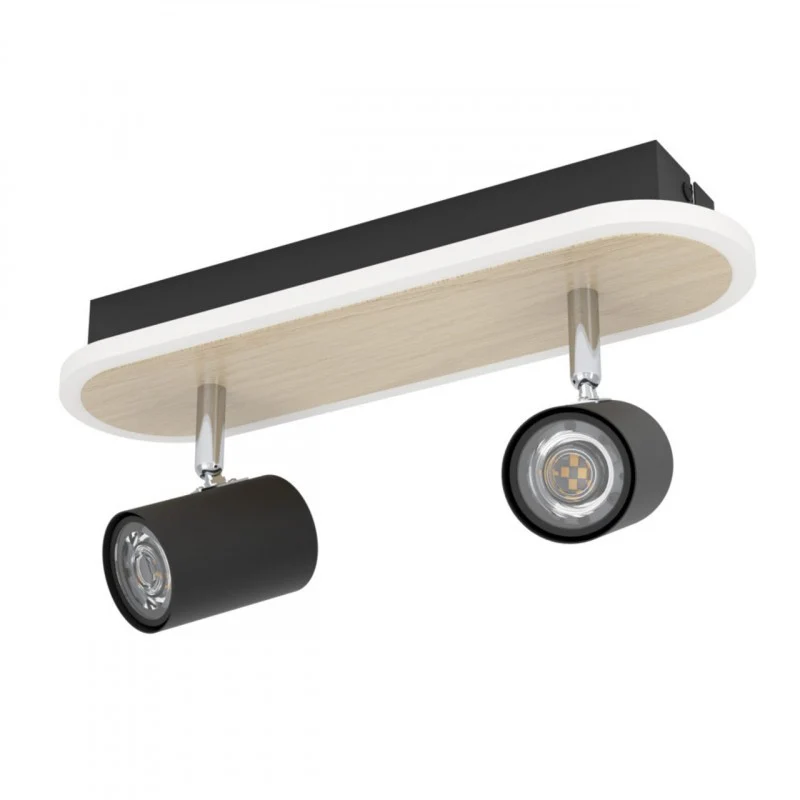 EGLO FOCO/REGL RIMBOCCHI 2L NEGRO/MAD EGLO