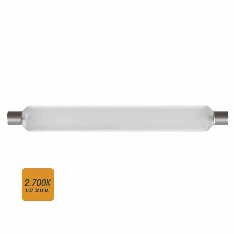 BOMBILLA SOFITO LED S19 2.700K CALIDA 230V 8W Ø 3,8X30,9CM (EQUIVALENTE 75W) EDM