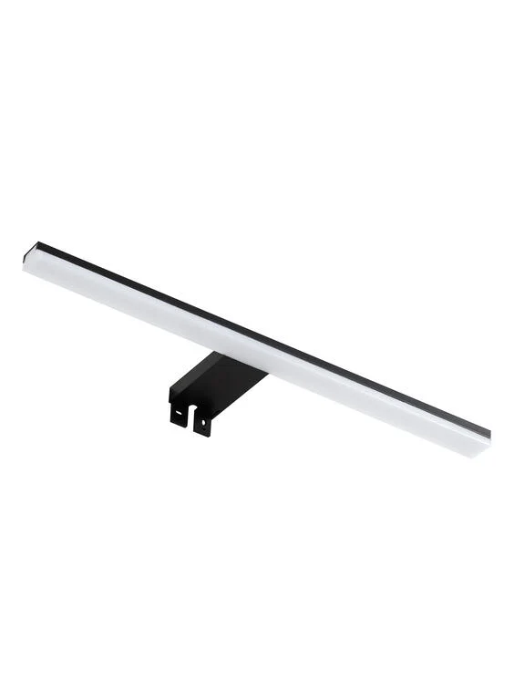 Aplique de pared MDC Tiwall LED negro 4000K IP44 12W 576869105
