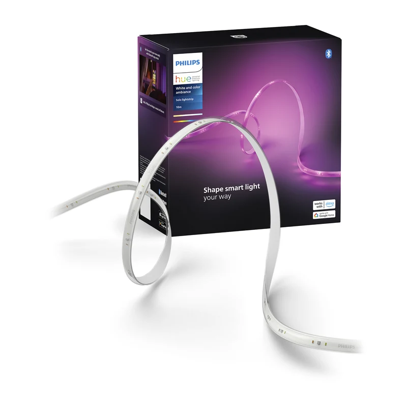 Philips Hue White and Color Ambiance Tira LED Essential lightstrip blanco RGBW 87201
