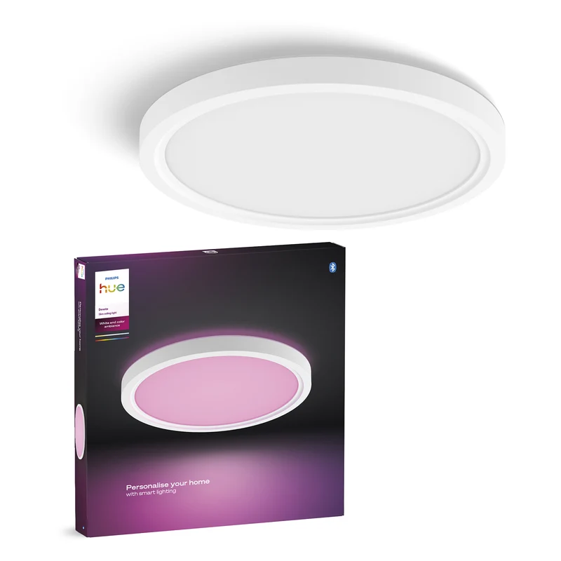 Philips Hue White and Color Ambiance Plafón devote blanco RGBW 16,6W 2000lm 87211
