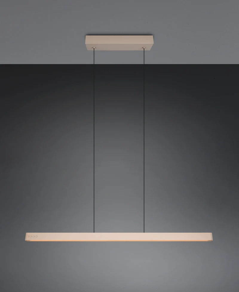 Lámpara colgante Trio Donegal antracita 150x180cm 2700-6500K regulable 30W 333310243