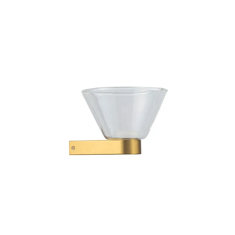 Aplique Mantra New york LED aluminio oro 3000K IP20 13cm 9215