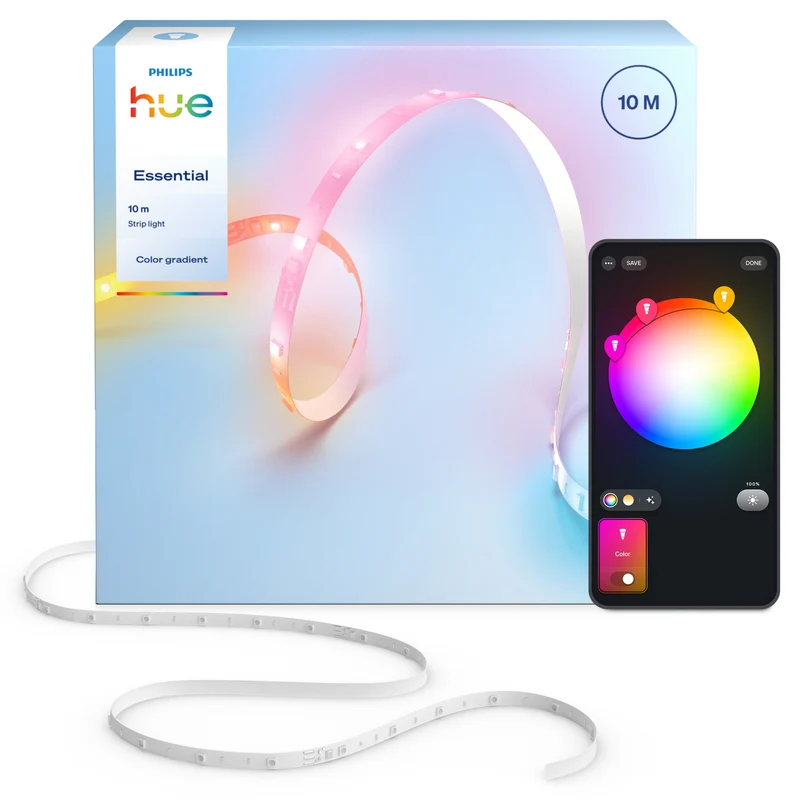 Philips Hue White and Color Ambiance Tira LED Essential rGBIC ledstrip blanco 87211