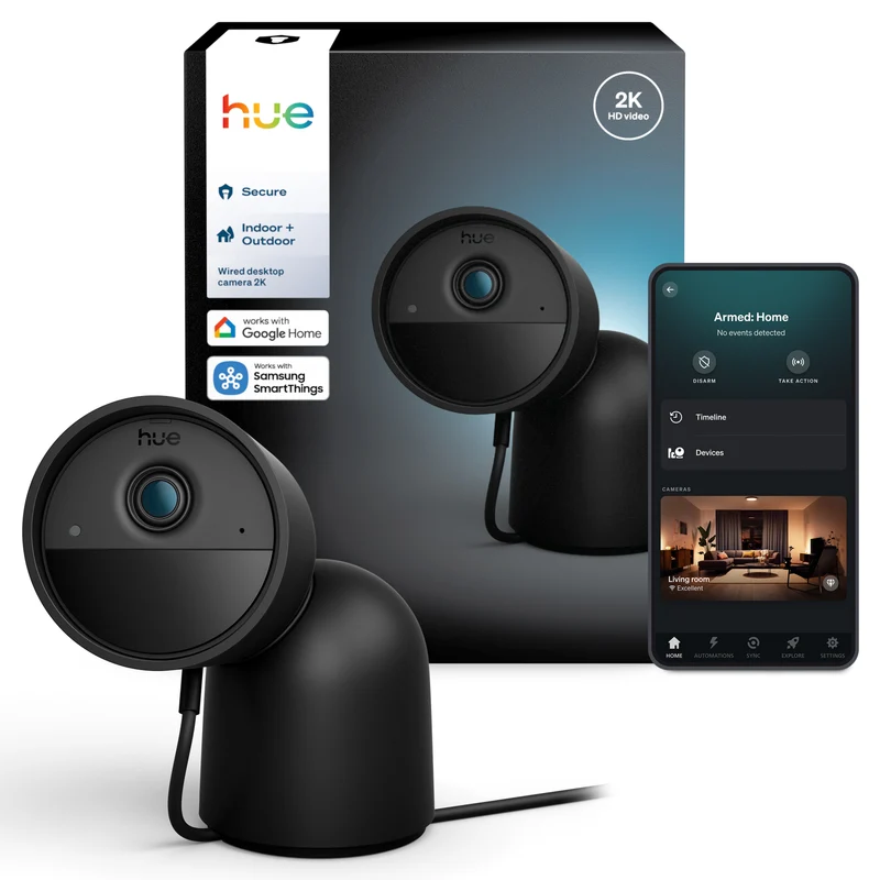 Philips Hue Security Cámara inteligente Secure hue blanco IP65 87211