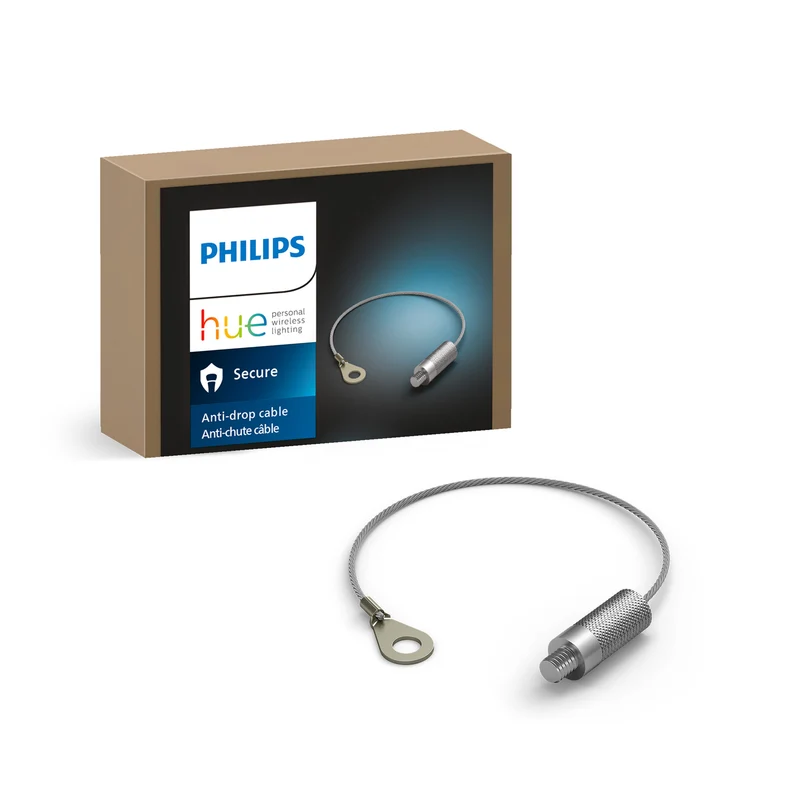 Philips Hue Security Cable anti-robo Secure negro 0W 8720169
