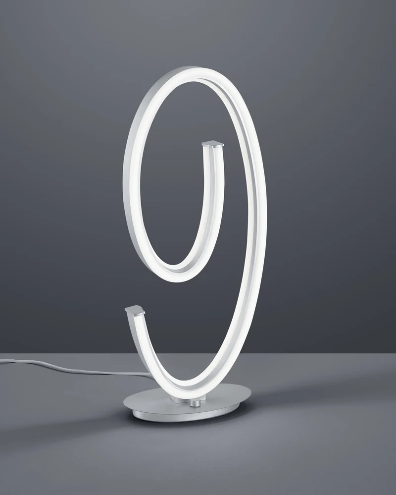 Lámpara de sobremesa Trio Ciola LED níquel mate 2000 - 4000K 26cm 21W 577210107