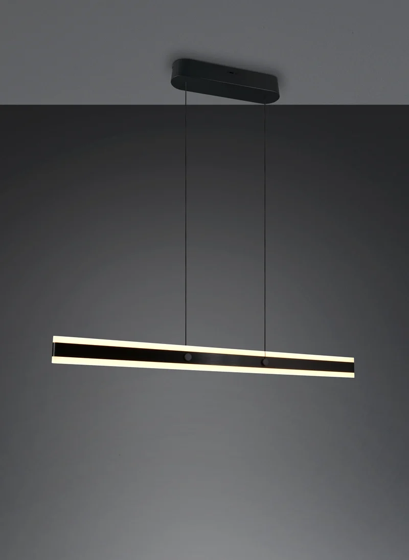 Lámpara colgante Trio Arcola negro mate 115x150cm 2300+3000+4000K 36W 331210132