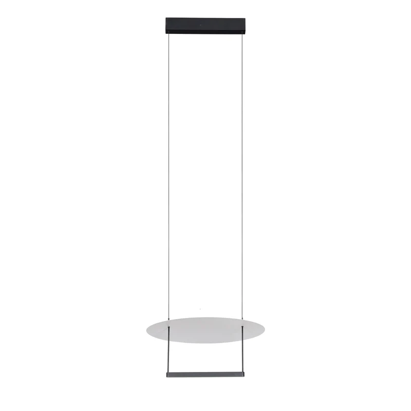 Lámpara de techo Mantra Sun ii LED negro 3000K regulable IP20 Ø42cm 9422