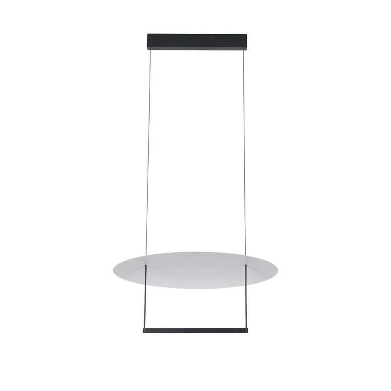 Lámpara de techo Mantra Sun ii LED negro 3000K regulable IP20 Ø60cm 9423