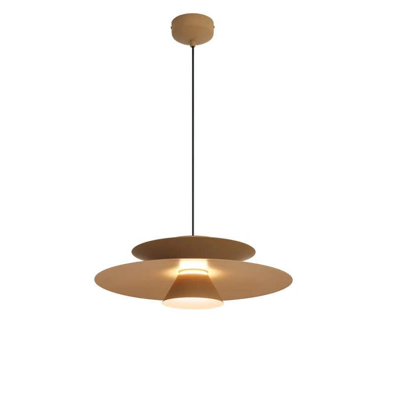 Lámpara de techo Mantra Estrella LED caqui mate 3000K regulable IP20 Ø50cm 9440