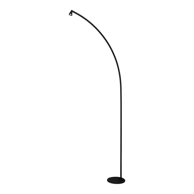 Lámpara de pie Mantra África grande LED negro 3000K regulable IP20 251cm 9416